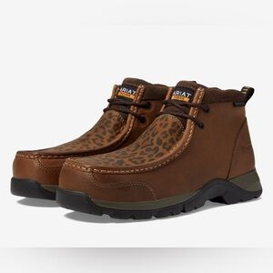 Desert Brown Ariat Moc Toe Composite Boots